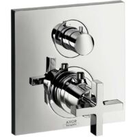 AXOR Citterio Termostatico ad incasso con valvola d'intercettazione e maniglia a croce cromo, 39705000