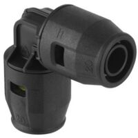 GEBERIT Pushfit Raccordo Gomito 90° Intermedio Pvdf Ø20Mm - 651.270.00.1