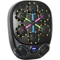Music Boxing Machine, elektronische LED Boxmaschine mit Doppel Schlagzonen Bluetooth Handschuhen 9 Geschwindigkeit