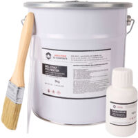 La Boutique du Composite Gel Coat 5kg pour Bateau Fibre de Verre + catalyseur (JAUNE)