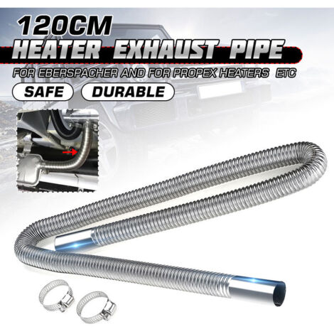 Pot d'échappement inox 120cm (1/5)