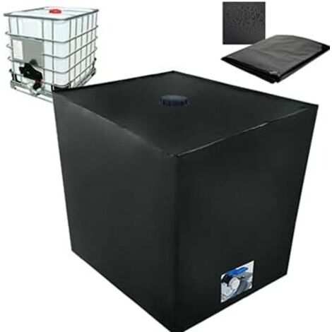 Bâche de réservoir d'eau, Bache pour Cuve 1000 L IBC, Anti-poussière Anti-UV Anti-Pluie (116 x 100 x 120 cm) (1/5)