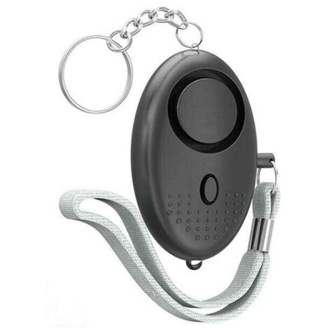 Alarme personnelle anti agression 130dB – Alarme de poche avec lampe LED – Avertisseur de sécurité pour femmes et enfants (1/5)