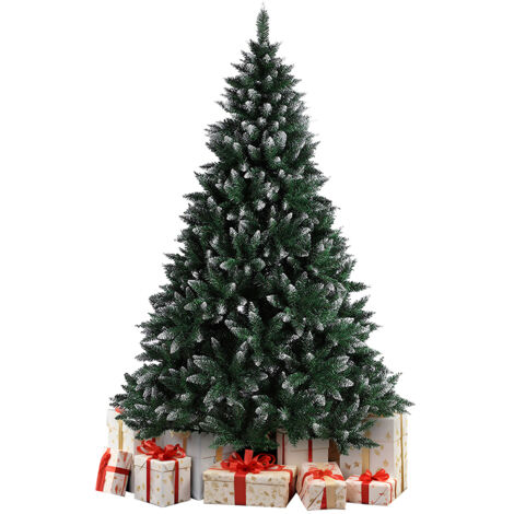 Sapin de Noël Artificiel de 150 cm avec 450 Branches Décoration de Noël réutilisable (1/5)