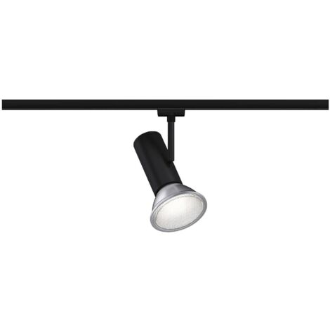 Luminaire sur rail haute tension URail E27 noir Y683202 (1/5)