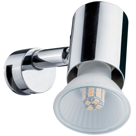 Paulmann – Applique de salle de bain orientable 20W GU10 – Métal – Tension 230V – Indice de protection IP20 – Pour miroirs (1/9)
