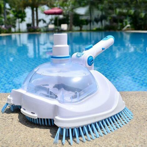 Aspirateur de piscine Aspirateur de spa de piscine Pompe à eau manuelle transparente Nettoyeur de piscine (1/4)