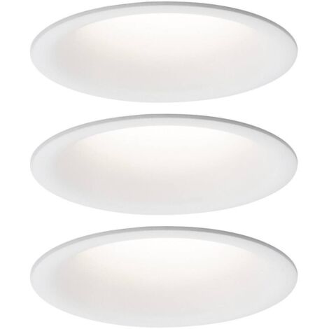 Spot LED encastrable pour salle de bains jeu de 3 18.9 W X236552 (1/10)