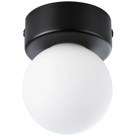 Plafonnier Gove IP44 G9 230V Max. 20W Matt noir dimmable, satin (1/5)