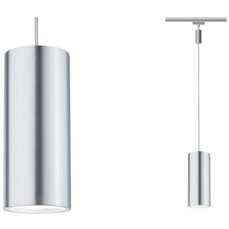 Luminaire sur rail haute tension Paulmann Barrel URail LED intégrée 6 W LED chrome (mat) A429331 (1/5)