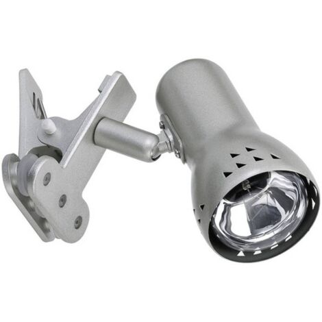 Paulmann Gryps 99825 Spot à pince Ampoule à économie d'énergie E14 40 W fer S40964 (1/10)