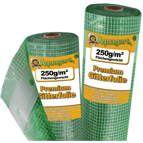 24 m film grillagé, film de jardin, film de serre, film de couche froide, 4 m de large (1/5)