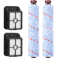 Kit 4pcs Remplacement Brosse Rouleau Bissell Filtres Bissell Crosswave 17132 et 2225N Series Accessoires de Nettoyage Bissell Crosswave