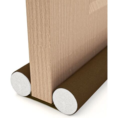 Isolation Porte avec Tissu Oxford Imperméable Ecologique, 93cm Boudin Porte Isolation Libre de Couper, Double Boudin de Porte pour Dessous de Porte Intérieur et Extérieur Protection, (1/5)