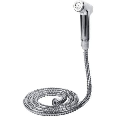 Bidet Pulvérisateur, Accessoire WC Hygiène Personnelle Ensemble Bidet À Main Support Mural Pommeau De Douche et Flexible de 150 Cm (1/5)