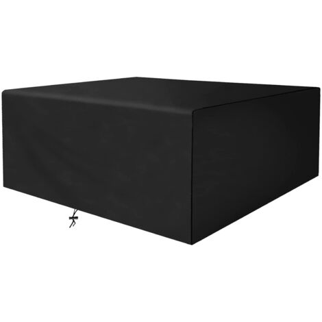 Housse pour meubles de jardin, 150 x 150 x 75 cm, housse anti-poussière pour canapé d'extérieur, imperméable, vent, anti-déchirures, polyester (1/5)