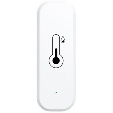 Thermomètre & hygromètre Wi-Fi - Mini thermomètre numérique intérieur - Application pour cave/serre - Compatible avec Alexa/Google Home/Tuya (1/5)