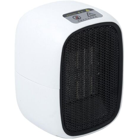Chauffage électrique, chauffage portable,Chauffage de sécurité 500 W - Petit radiateur, chaleur rapide PTC pour bureau de chambre intérieur, protection contre la surchauffe (1/5)