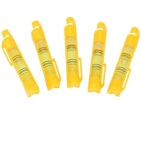 Niveau à Bulle, 5pcs Mini niveau à bulle Ligne à suspendre Niveau à bulle Bubble Leveler (1/5)