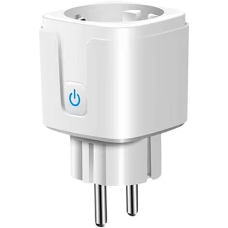 Prise connectée WiFi, 20A Type E/F, Suivi de consommation, Contrôle à Distance, Compatible Alexa, Google Home, SmartLife et Tuya (1/5)