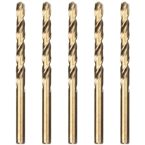 5pcs 6.5mm Foret Hélicoïdal Professional Forets à Métaux en Acier Inoxydable, Standard DIN 338 (1/5)