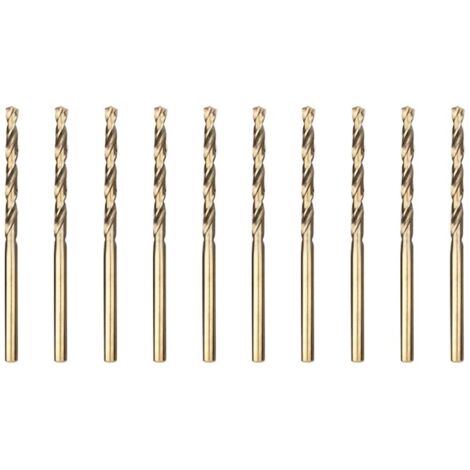 10pcs 1.5mm Foret Hélicoïdal Professional Forets à Métaux en Acier Inoxydable, Standard DIN 338 (1/5)