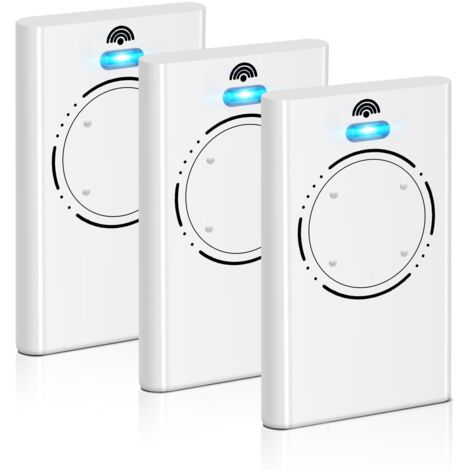 Lot de 3 Télécommande Porte de Garage 868MHz, 4 Canaux Compatible avec XT4 868 SLH LR, XT4 868 SLH, XT2 868 SLH LR, XT2 868 SL (1/5)