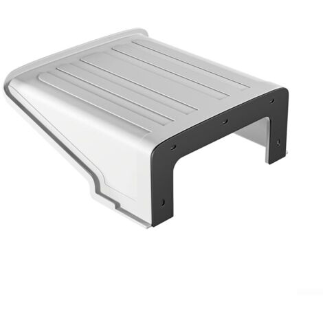 Protection pour caméra de sécurité, protection extérieure en plastique, résistant aux intempéries, protection contre le soleil, toit de protection pour caméra de sécurité (1 pièce) (1/5)