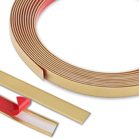 Moulure flexible et garniture de sol Conception peler et coller Plafond, mur, miroir, coin, armoire, armoire et garniture auto (1/5)