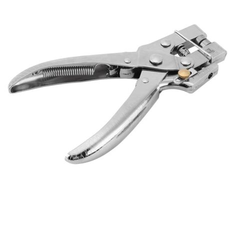 Pince à sertir, Outil de sertissage avec 100 œillets creux à pression facile pour la fixation d'oeillets sur des bâches, tentes, sacs en toile, auvents, couvertures de piscine, etc. (1/5)