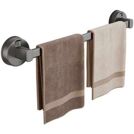 Porte-serviettes à ventouse pour salle de bain, porte-serviettes mural, porte-serviettes à ventouse, porte-serviettes réutilisable pour salle de bain et cuisine (1/5)