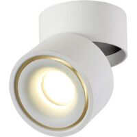 10W LED Spots de plafond Plafonnier, Spots lampe, Spots de plafond, Applique de Plafond, spots plafond orientables, éclairage plafond LED,10x10x10cm(blanc-4000K)