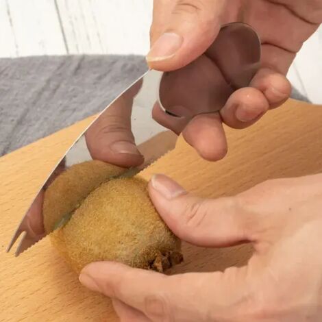 Couteau à kiwis en acier inoxydable, cuillère à fruits tendres (1/3)