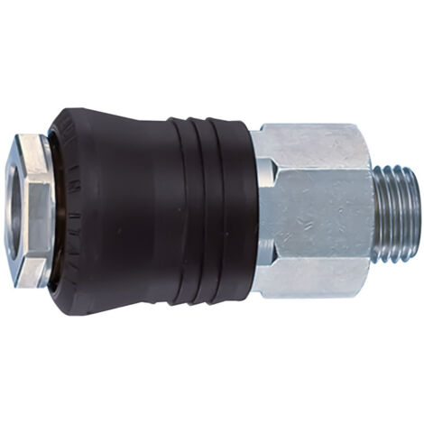 Raccord pneumatique universel, femelle, verrouillage rapide - AUTOBEST