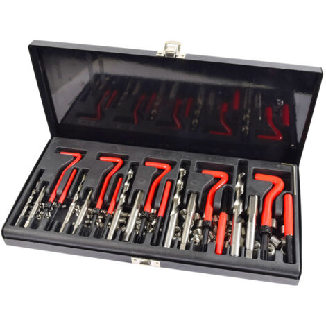 Kit réparation pour filetages 130 pièces - M5 à M12