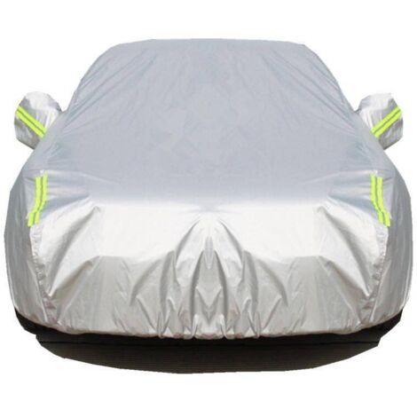 L&H-Cfcahl – Housse de voiture extérieure 490x180x150cm – Protection contre poussière, neige, soleil et froid – Tissu non tissé durable