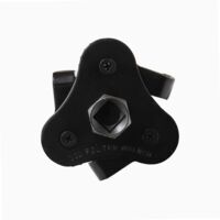 Clé à Filtre à Huile Menottes Réglable 75-96 Mm – Outil Robuste En Acier Inox + Aluminium Pour Changement De Filtre Auto Facile