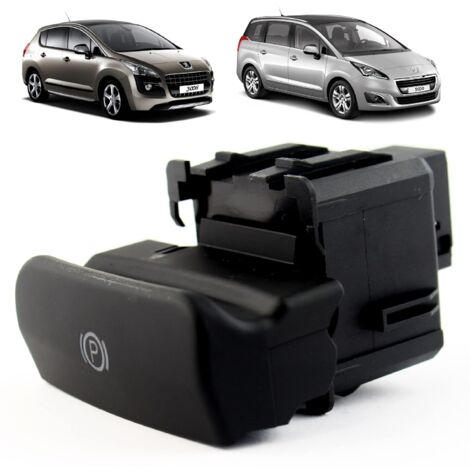 Bouton frein à main compatible pour Peugeot 3008 et 5008 (2009-2017) commande électrique - bouton frein de parking (1/5)