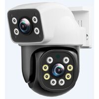 Amorly Caméra, 1 million de pixels - Caméra Wi-Fi - Alarme - Communication bidirectionnelle - Indice de protection IP66