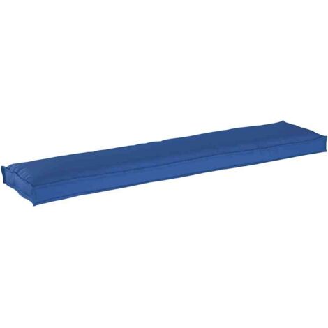 Coussin de palette Bleu royal 180 x 40 x 8 cm Tissu Oxford vidaXL