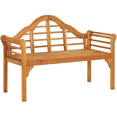 Banc de jardin 125 cm Bois d'acacia solide vidaXL (1/6)