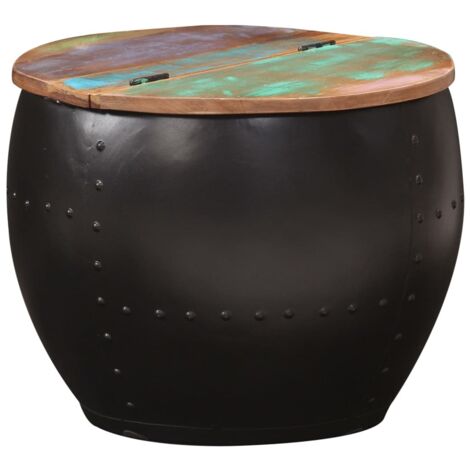 Table basse 53x43 cm Bois de récupération massif vidaXL