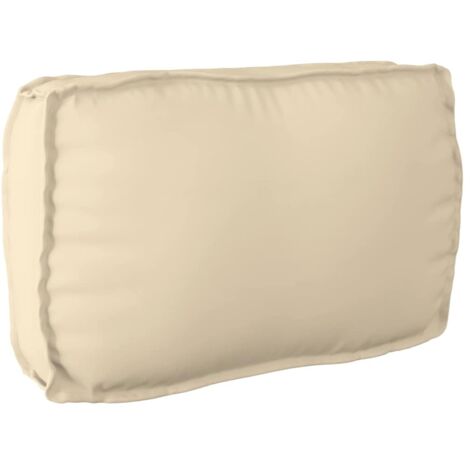 Coussin pour dossier de palette Beige 70 x 40 x 12 cm vidaXL (1/5)