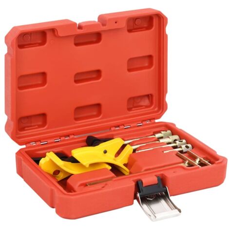 Vidaxl – Outils de calage moteur pour Renault, Opel, Volvo, Mitsubishi, Chrysler – 2 outils de calage et 4 goupilles – Mallette de rangement incluse (1/5)