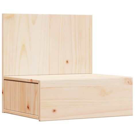 Table de chevet Marron 42 x 32,5 x 40 cm Bois massif en pin vidaXL (1/5)