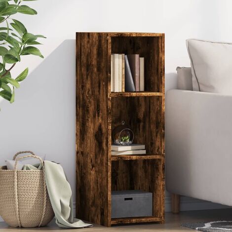Buffet chêne fumé 30x41x93 cm bois d'ingénierie vidaXL
