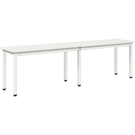 vidaXL banc Blanc 160 x 35 x 45 cm Bois de pin massif