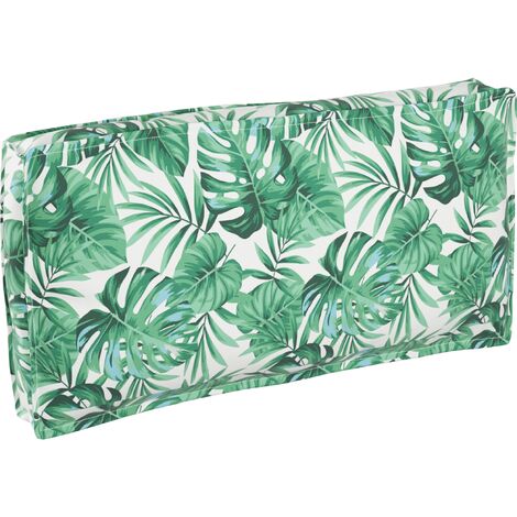 Coussin Motif feuille 120 x 60 x 12 cm Tissu Oxford Feuille vidaXL
