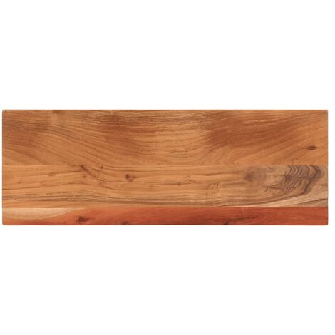 Dessus de table 90x20x3,8 cm rectangulaire bois massif d'acacia vidaXL