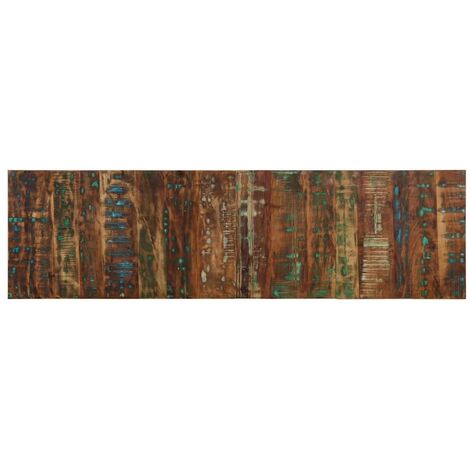 Tête de lit multicolore 180 cm bois massif récupération vidaXL